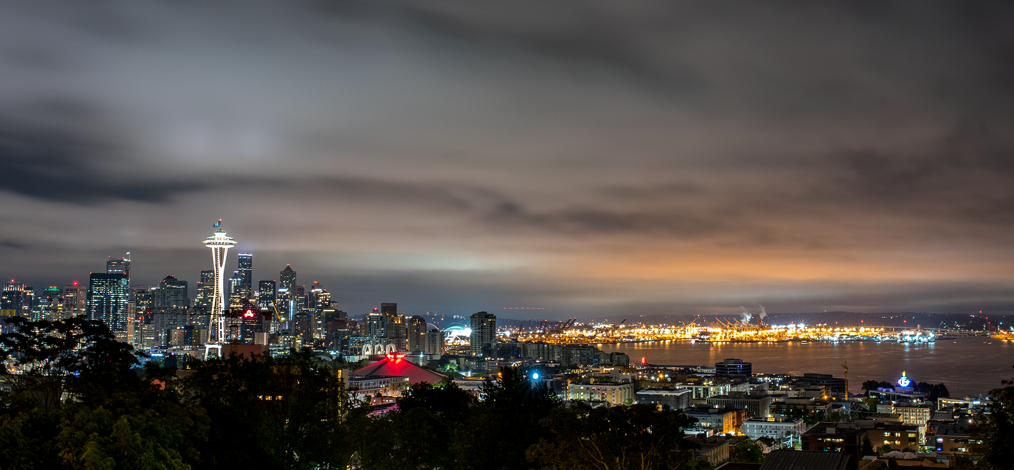 Kerry Park. Nikon D750, Sigma 35mm Art Lens. 10s/F11.